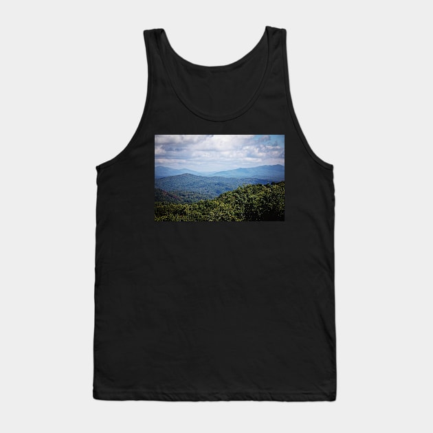 Great Smoky Mountains Tank Top by irishmurr